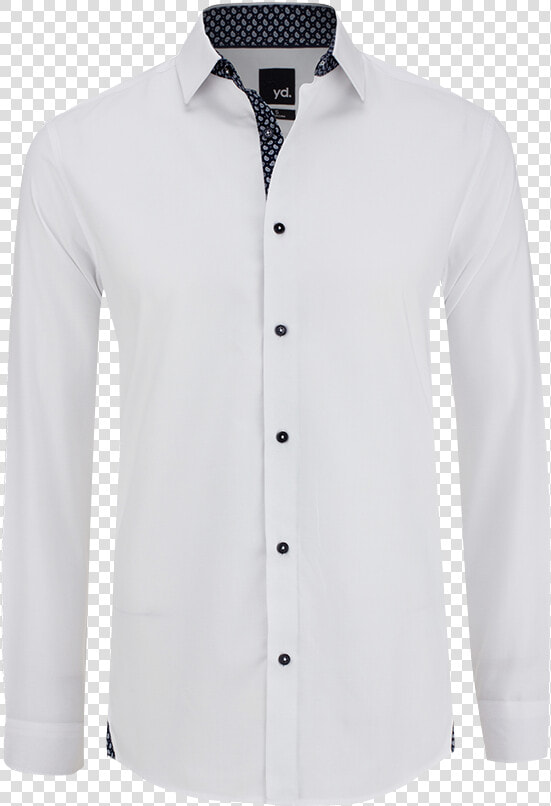Dress shirt   Yd White Dress Shirt  HD Png DownloadTransparent PNG