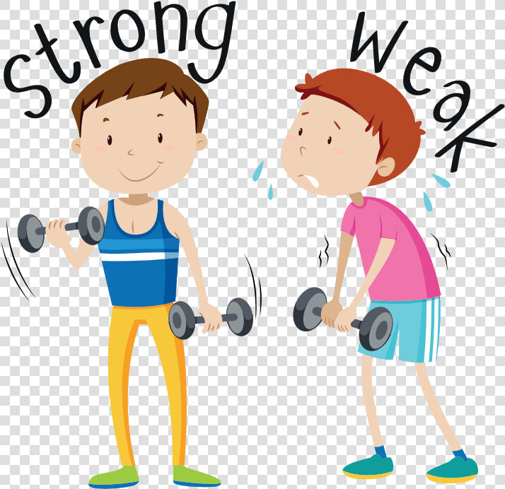 Strong Vs Weak  Life Vs Live   Strong And Weak  HD Png DownloadTransparent PNG