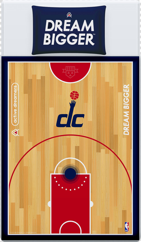John Wall Reversible Blanket  amp  Pillow Case Set Data   Washington Wizards  HD Png DownloadTransparent PNG