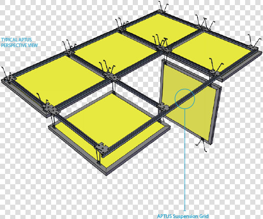 Aura Img   Torsion Spring System Ceiling Tile  HD Png DownloadTransparent PNG