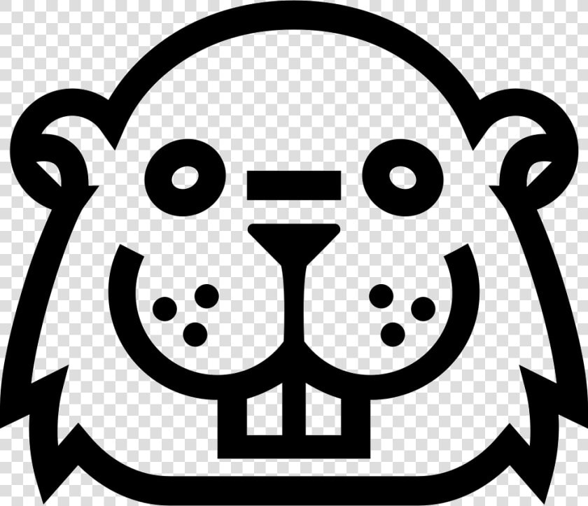 Castor Face Outline  HD Png DownloadTransparent PNG