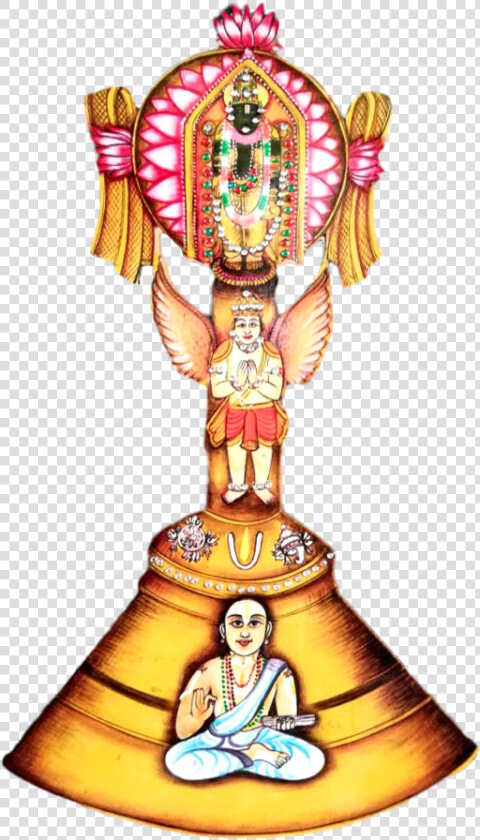 Swami Desikan 750 Special Bell Shaped Wall Hanging   Swami Desikan Bell  HD Png DownloadTransparent PNG