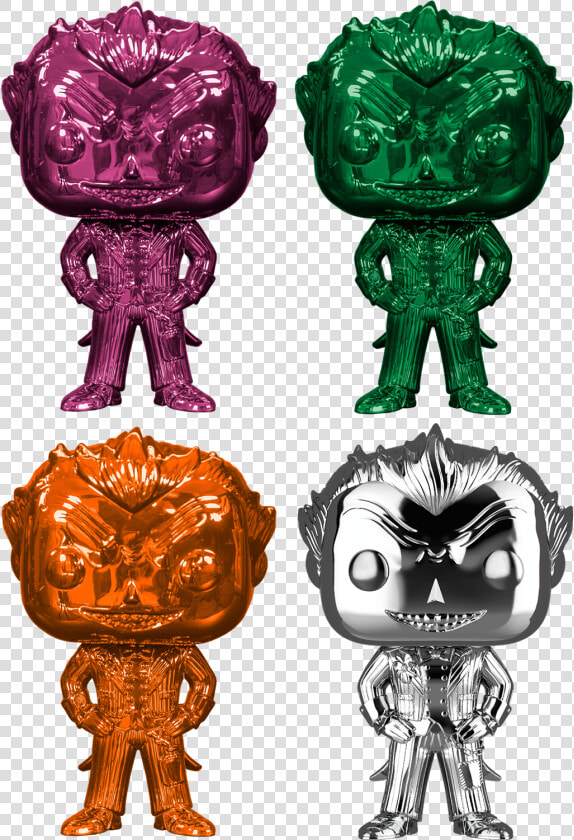Funko Pop Joker Chrome  HD Png DownloadTransparent PNG