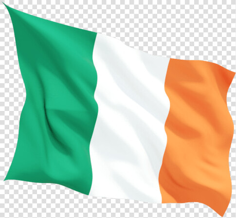 Waving Irish Flag   Ireland Flag Transparent Background  HD Png DownloadTransparent PNG