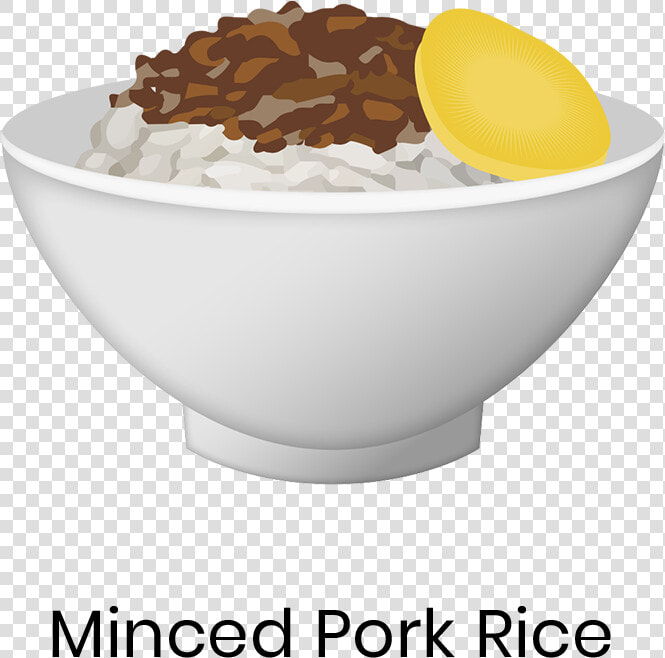 Minced Pork Rice Minced Pork Rice Is A Taiwanese Dish   Ice Cream  HD Png DownloadTransparent PNG