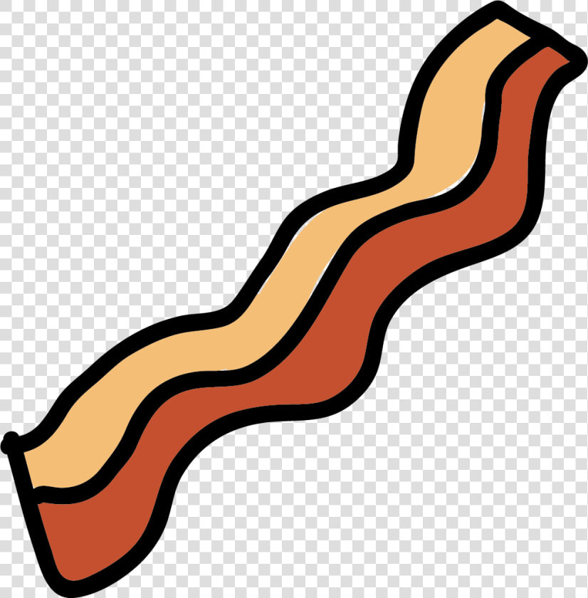 Bacon Meat Barbecue Clip Art   Transparent Background Bacon Clipart  HD Png DownloadTransparent PNG