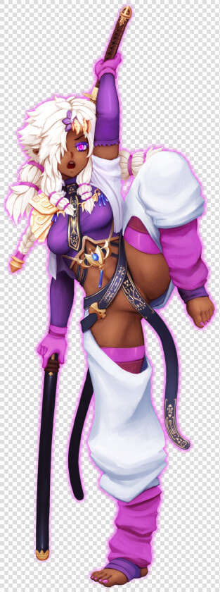Princess Zelda  Han Juri  And Shinobu Jacobs Drawn   Shinobu Jacobs  HD Png DownloadTransparent PNG