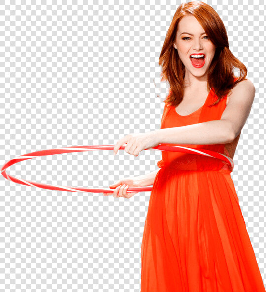 Emma Stone Hula Hoop   Emma Stone Png  Transparent PngTransparent PNG