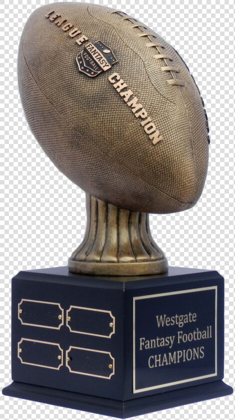 League Champion Fantasy Football Perpetual Trophy  front   Trophy  HD Png DownloadTransparent PNG