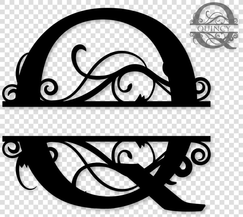 Split Letter S Black And White Png   Split Monogram Font O  Transparent PngTransparent PNG