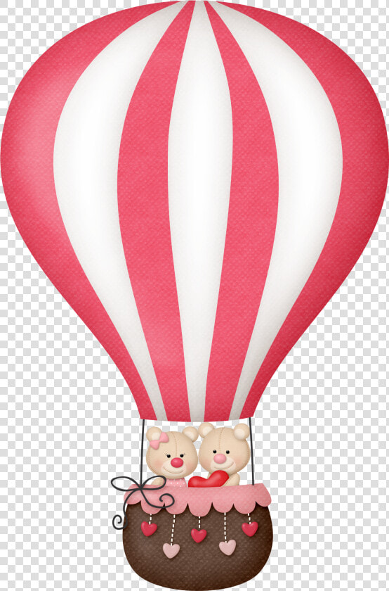 Transparent Cute Hot Air Balloon Clipart   Hot Air Balloon Pink  HD Png DownloadTransparent PNG