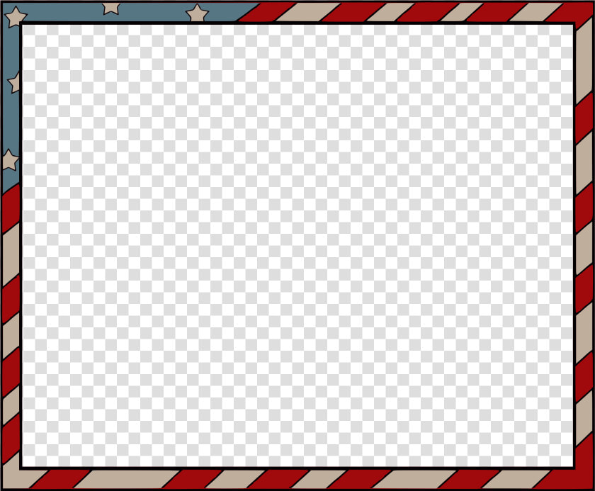 American Flag Power Point Background   American Flag Border Transparent  HD Png DownloadTransparent PNG