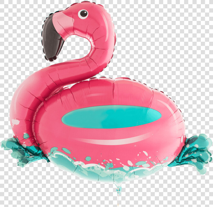 Foil Supershape Floatie Flamingo Balloon  HD Png DownloadTransparent PNG