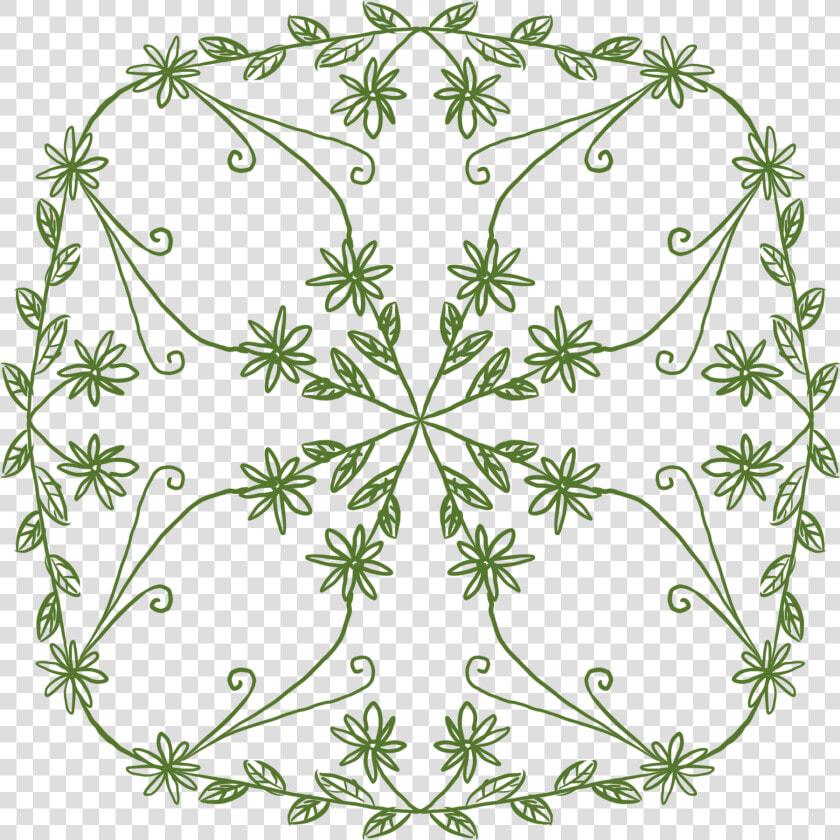 Plant Green Leaf Flower Background Png And Psd   Motif  Transparent PngTransparent PNG