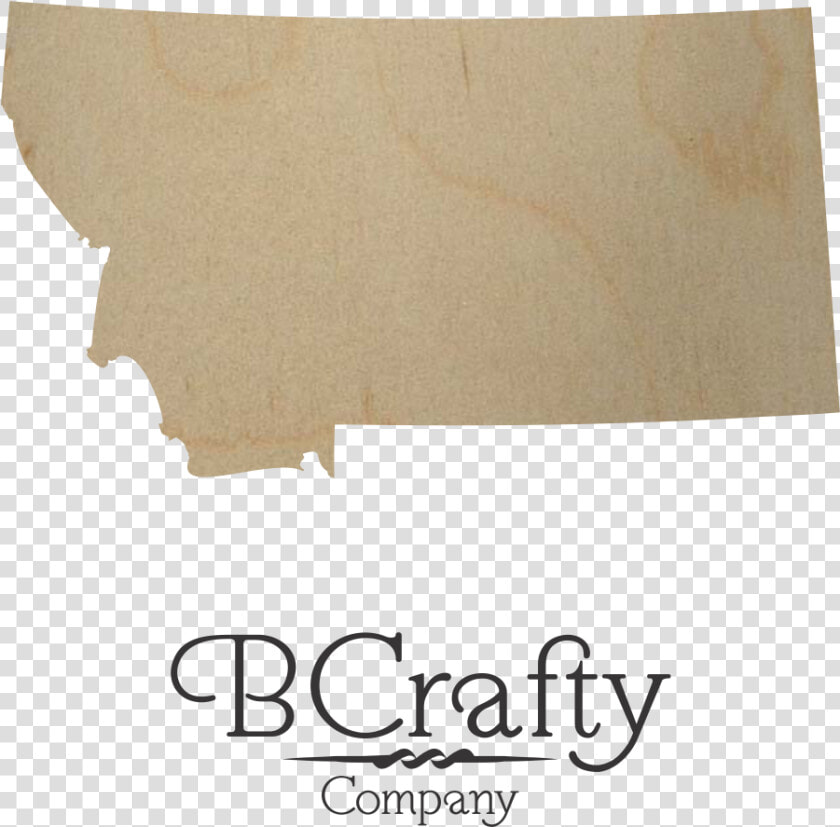 Wooden Montana State Shape Cutout   Envelope  HD Png DownloadTransparent PNG