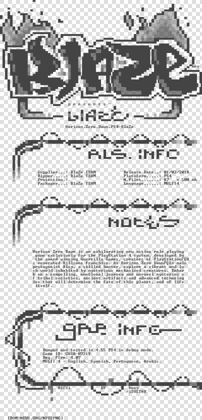 Horizon   Zero   Dawn   Ps4 blaze   Monochrome  HD Png DownloadTransparent PNG