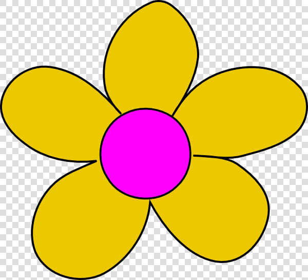 Yellow Flower Clip Art   Light Purple Flowers Clip Art  HD Png DownloadTransparent PNG