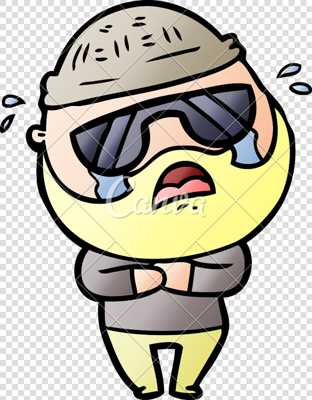 Bearded Wearing Sunglasses Icons   Cartoon Axe In Head  HD Png DownloadTransparent PNG