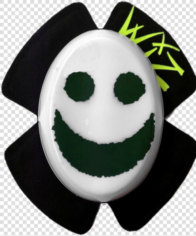 Green On White Smiley Face   Kneesliders Smiley  HD Png DownloadTransparent PNG
