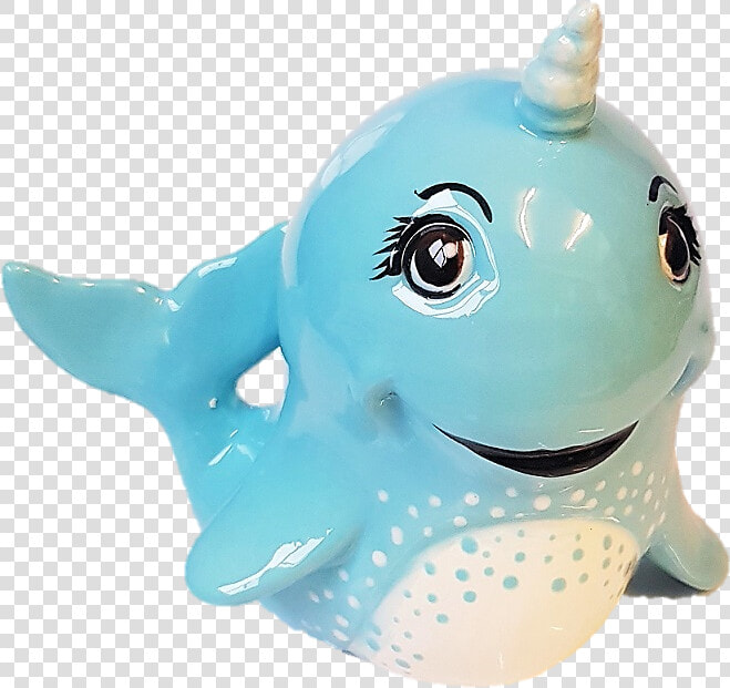 Narwhal Money Bank   Painted Narwhal Pottery  HD Png DownloadTransparent PNG