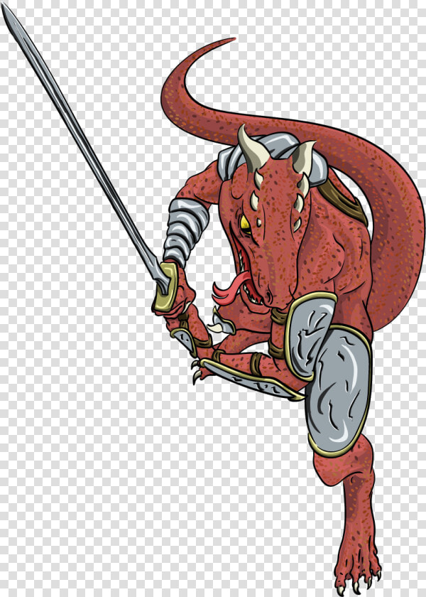 Red Female Kobold With Crossbow  HD Png DownloadTransparent PNG