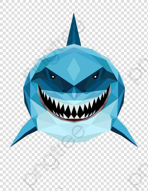 Transparent Shark Tail Clipart   Shark Geometric Shapes  HD Png DownloadTransparent PNG
