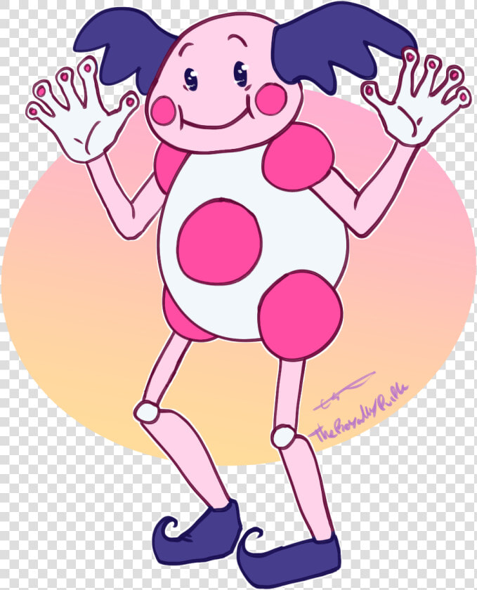 Mr Mime   Cartoon  HD Png DownloadTransparent PNG