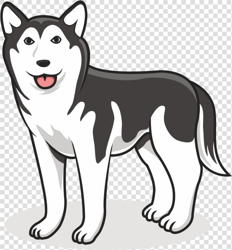 Siberian Husky Vector Png  Transparent PngTransparent PNG