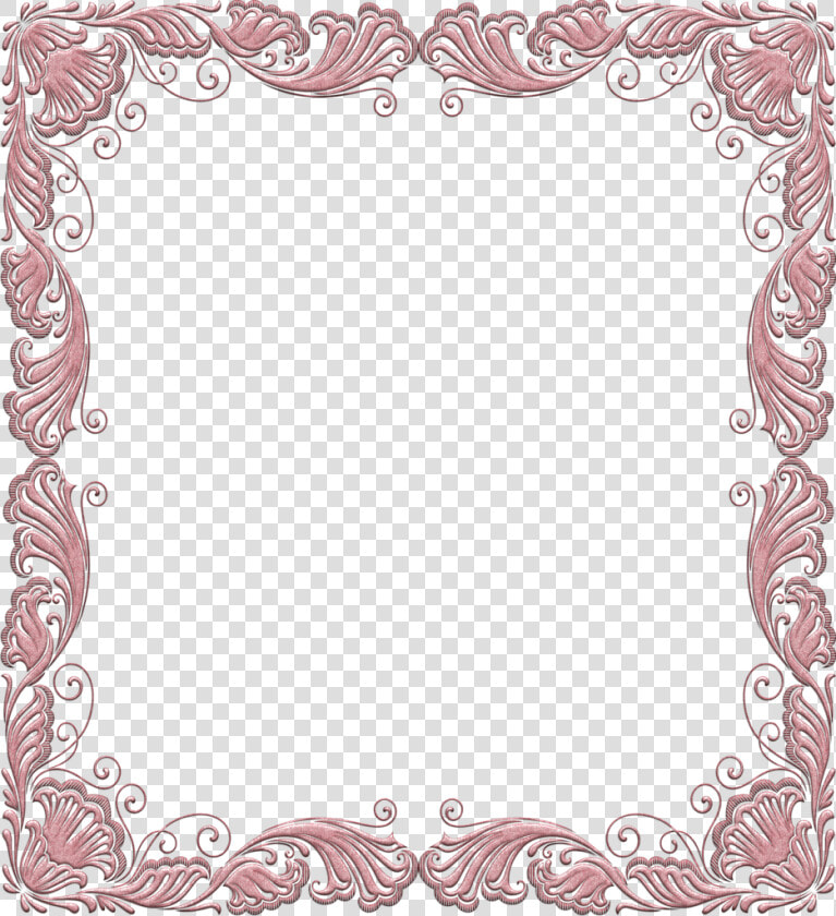 Картинки Рамки Красивые Для Текста   Pink Christmas Frame Transparent  HD Png DownloadTransparent PNG