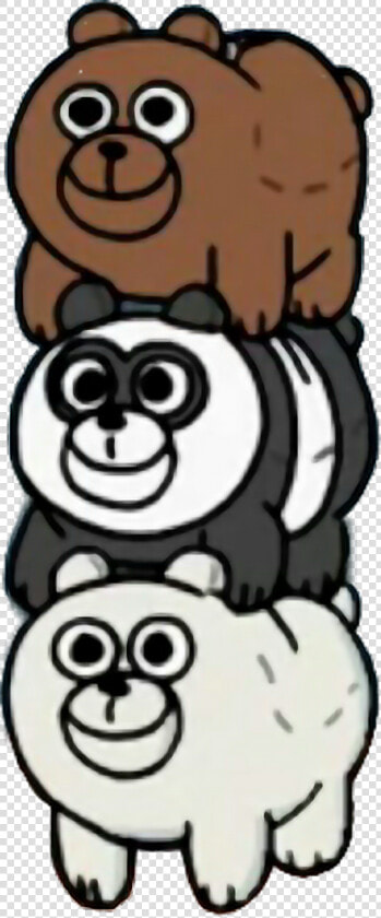  webarebears  bearstack  bears  grizzly  icebear  panpan   Cartoon  HD Png DownloadTransparent PNG
