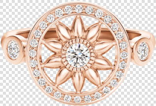 Winston Gates By Harry Winston  Rose Gold Diamond Ring   Harry Winston Rose Gold Engagement Rings  HD Png DownloadTransparent PNG