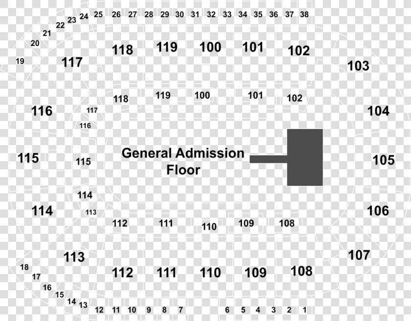 Ricoh Coliseum Seating Chart  HD Png DownloadTransparent PNG