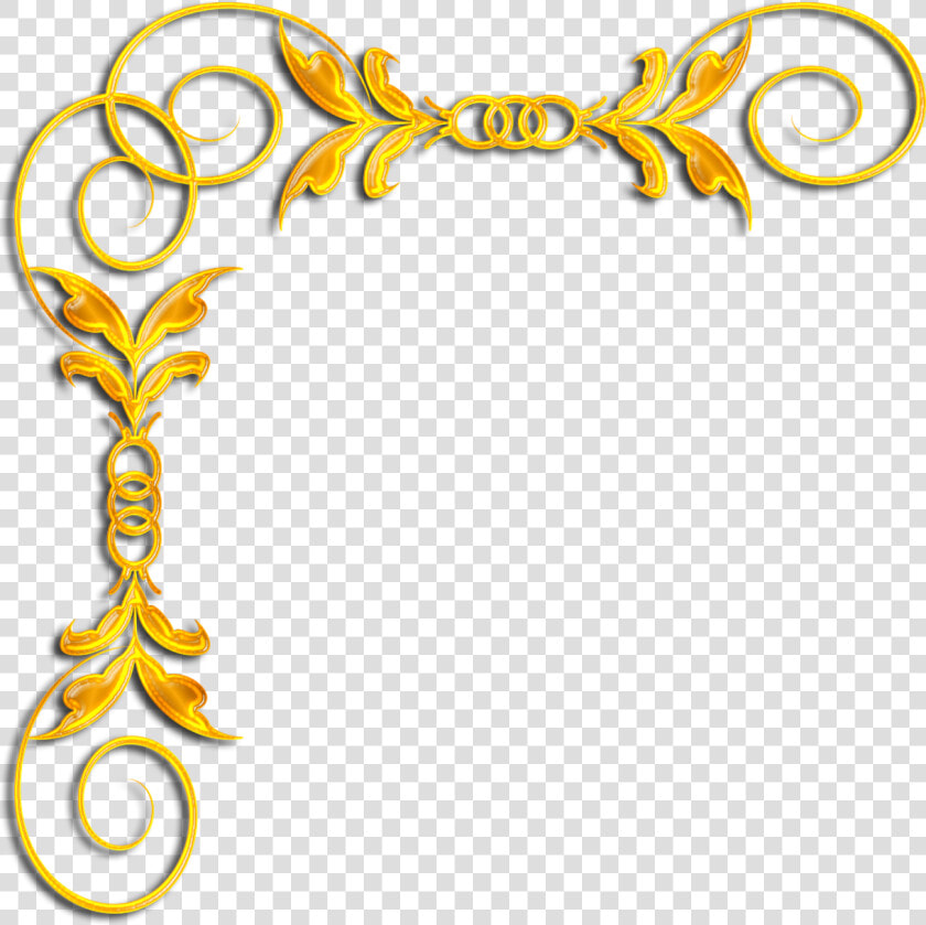 Yellow text clip Art font   Royal Border Design Png  Transparent PngTransparent PNG
