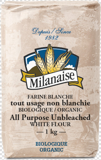 Organic All Purpose Unbleached White Flour   Farine De Blé Entier  HD Png DownloadTransparent PNG