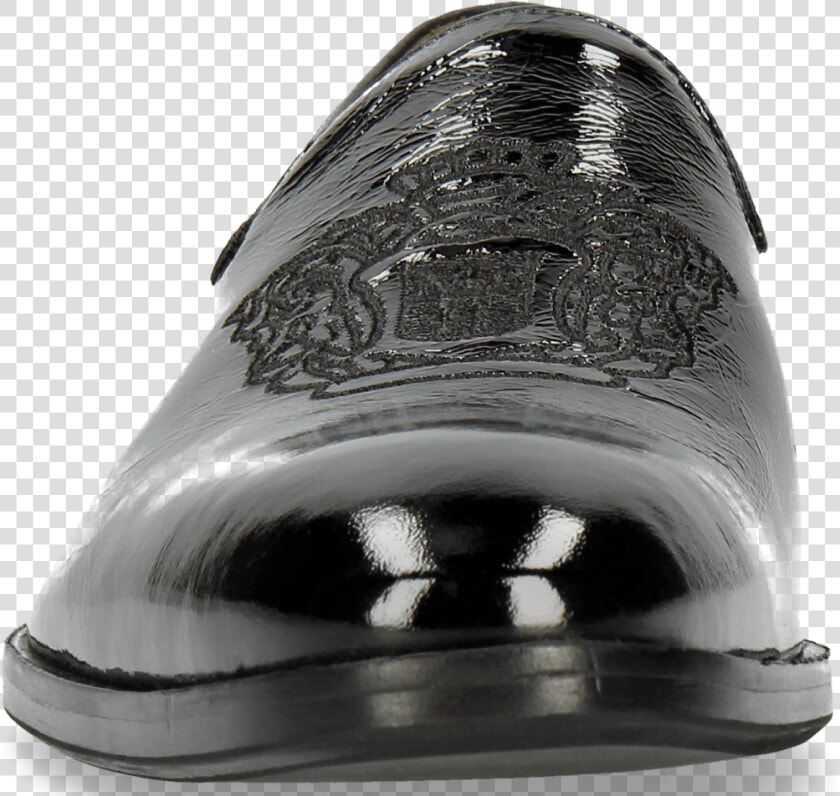 Loafers Prince 2 Patent Soft Black Embrodery Crown   Sculpture  HD Png DownloadTransparent PNG