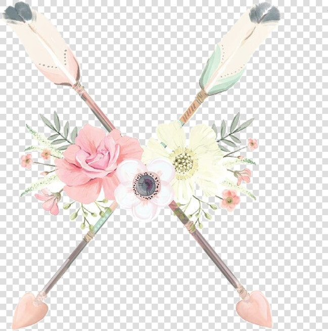  flechas  arrows  pngstickers  png  watercolor  illustration   Artificial Flower  Transparent PngTransparent PNG
