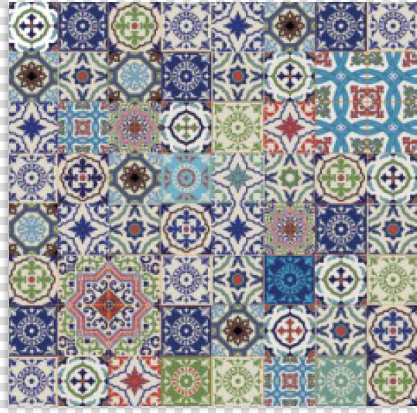 Láminas Decoupage   Patterned Kitchen Tile Splashback Ideas  HD Png DownloadTransparent PNG