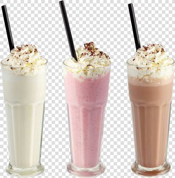 Vanilla Chocolate And Strawberry Milkshakes  HD Png DownloadTransparent PNG