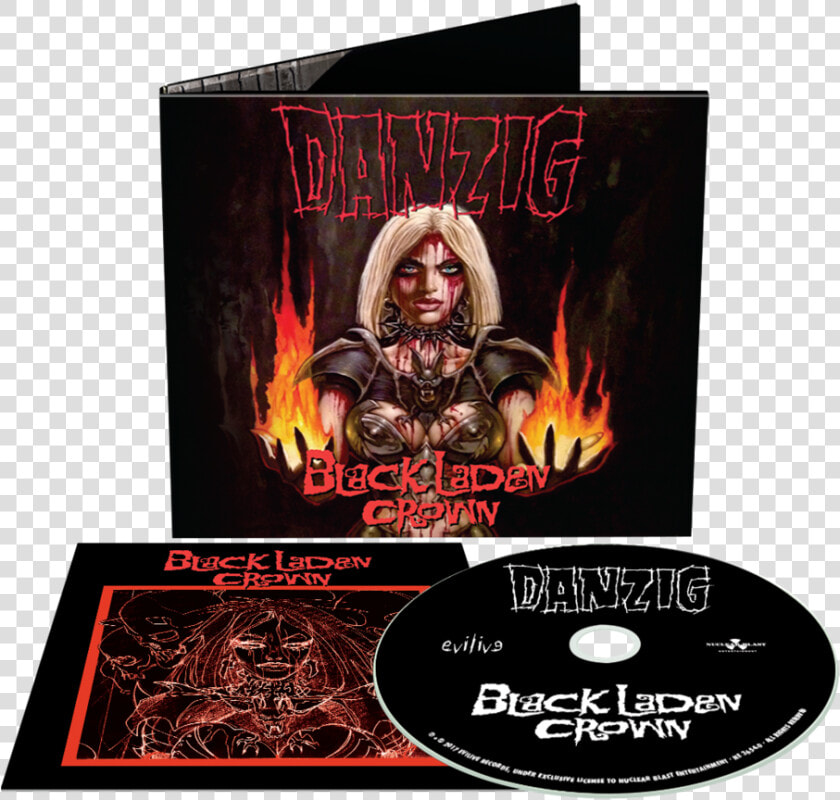 Danzig Black Laden Crown  HD Png DownloadTransparent PNG