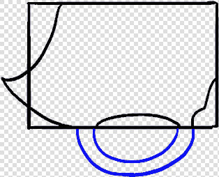 How To Draw Cartoon Revolver   Line Art  HD Png DownloadTransparent PNG