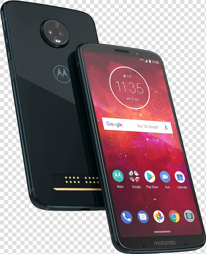 01 Moto Z3 Play Deep Indigo   Moto Z3 Play 32gb  HD Png DownloadTransparent PNG