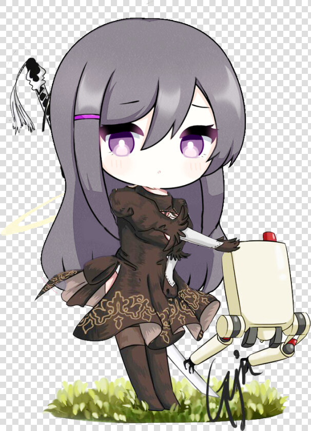 Funny How Someone Brought Up Nier Automata   Nier Autómata Yuri  HD Png DownloadTransparent PNG