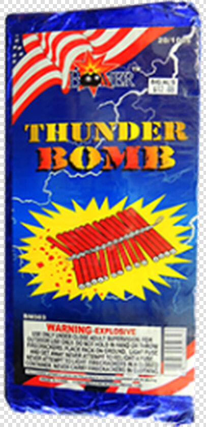 Half Brick Of Firecrackers Thunderbomb   Firecracker  HD Png DownloadTransparent PNG