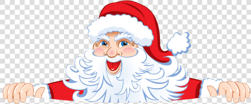 Clip Art Santa Peeking Clipart   Merry Christmas Images 2018 Png  Transparent PngTransparent PNG