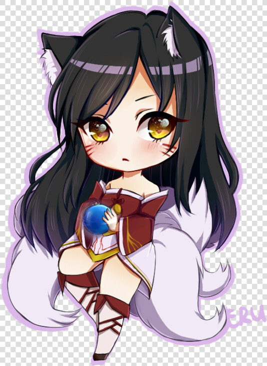League Of Legends Ahri Chibi  HD Png DownloadTransparent PNG