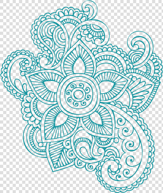 Clip Art Mehndi Tattoo Drawing Design   Transparent Background Henna Png  Png DownloadTransparent PNG