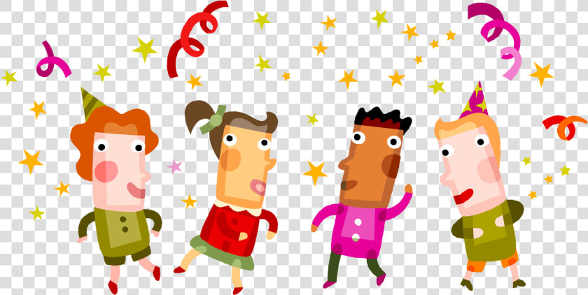 Happy Friday Dance Clip Art   Childrens Disco  HD Png DownloadTransparent PNG