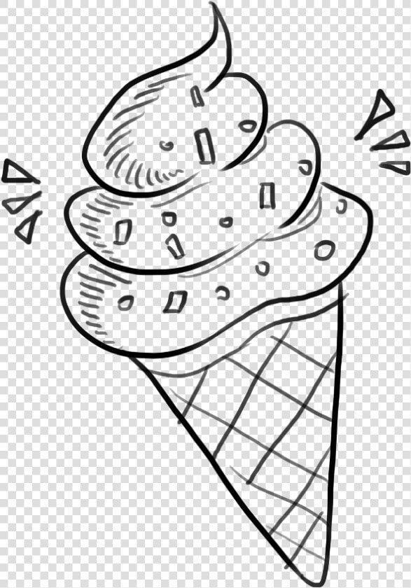  emoji  ıcecream  line  drawing  freetoedit  귀여운  可愛い   Doodle Png Ice Cream  Transparent PngTransparent PNG