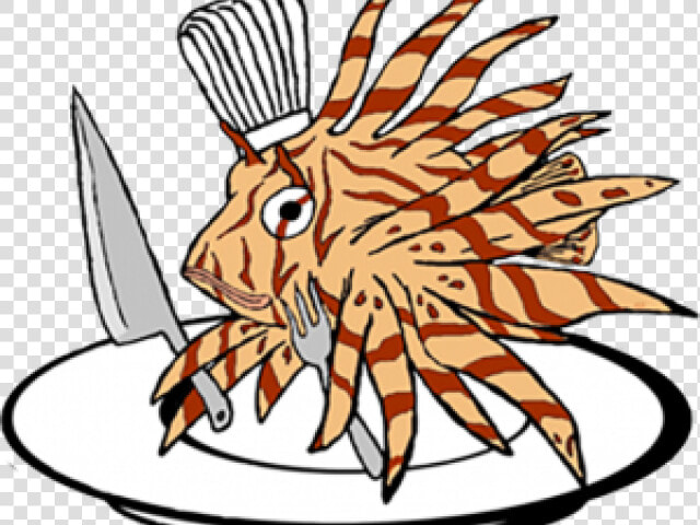 Lionfish Clipart Transparent   Red Lionfish  HD Png DownloadTransparent PNG