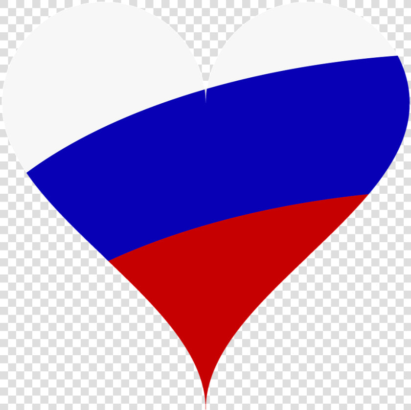 Heart  Love  Flag  Russia   Russian Flag Transparent Heart  HD Png DownloadTransparent PNG